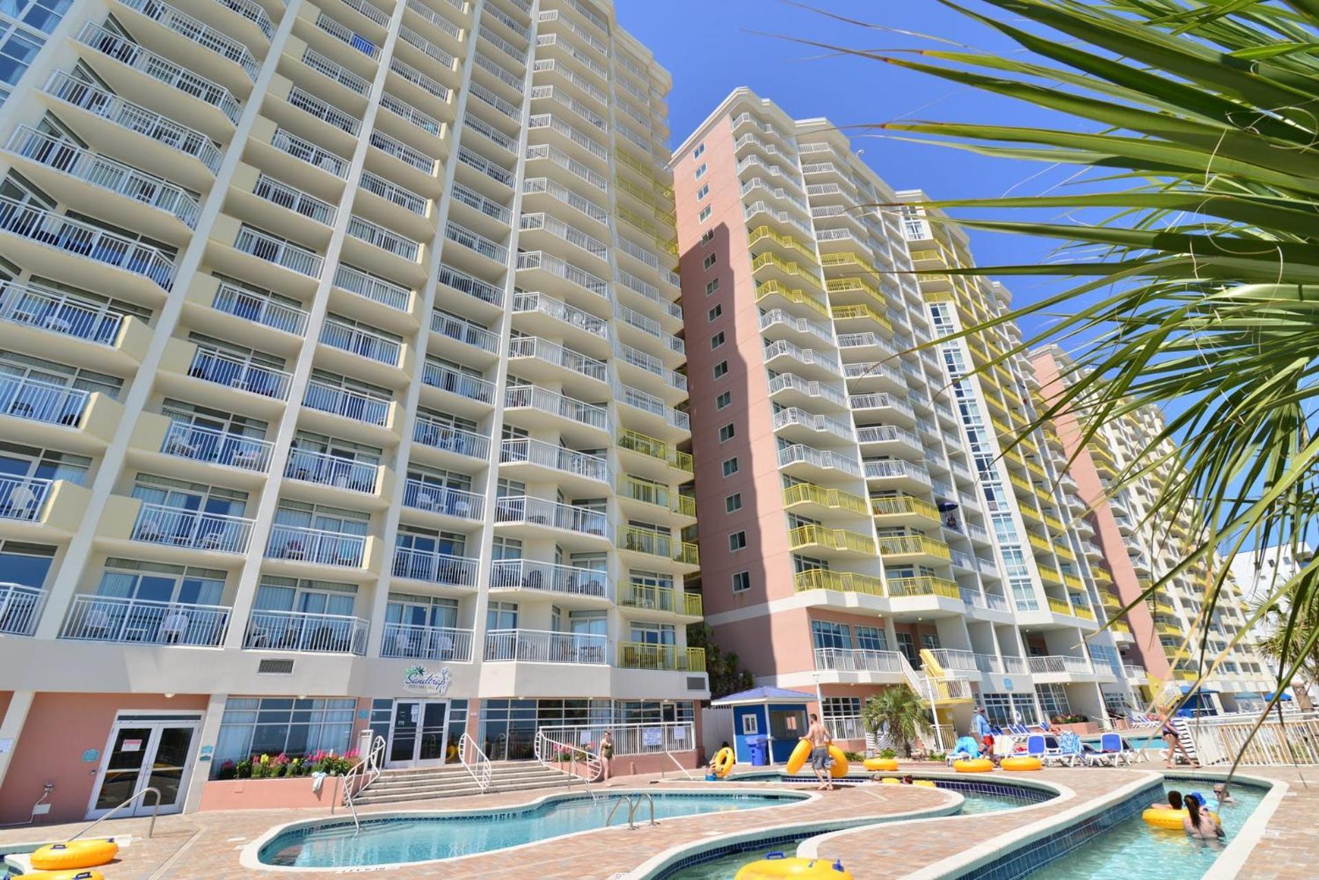 Oceanfront Top Location Modern Resort Lazy River Huge Pool Oasis Myrtle Beach Dış mekan fotoğraf