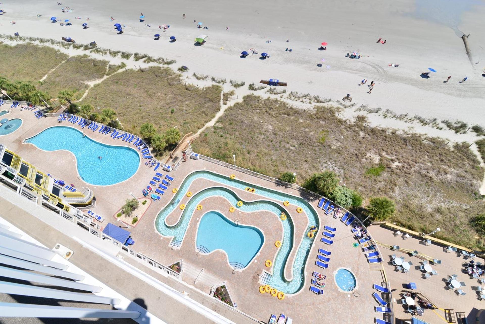 Oceanfront Top Location Modern Resort Lazy River Huge Pool Oasis Myrtle Beach Dış mekan fotoğraf